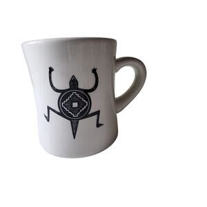PIPESTONE "Ancient Mimbrano Indian" Coffee Mug Turtle